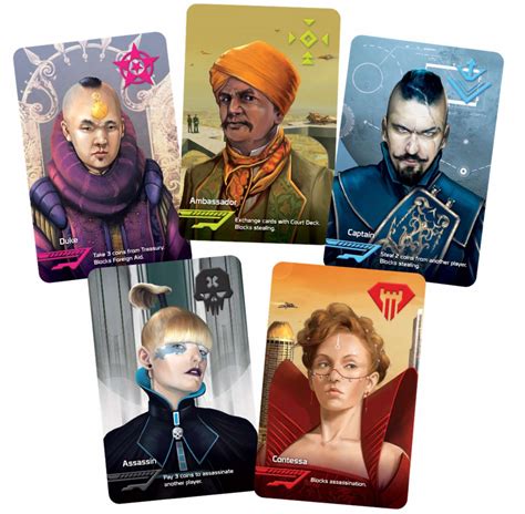 coup card game characters